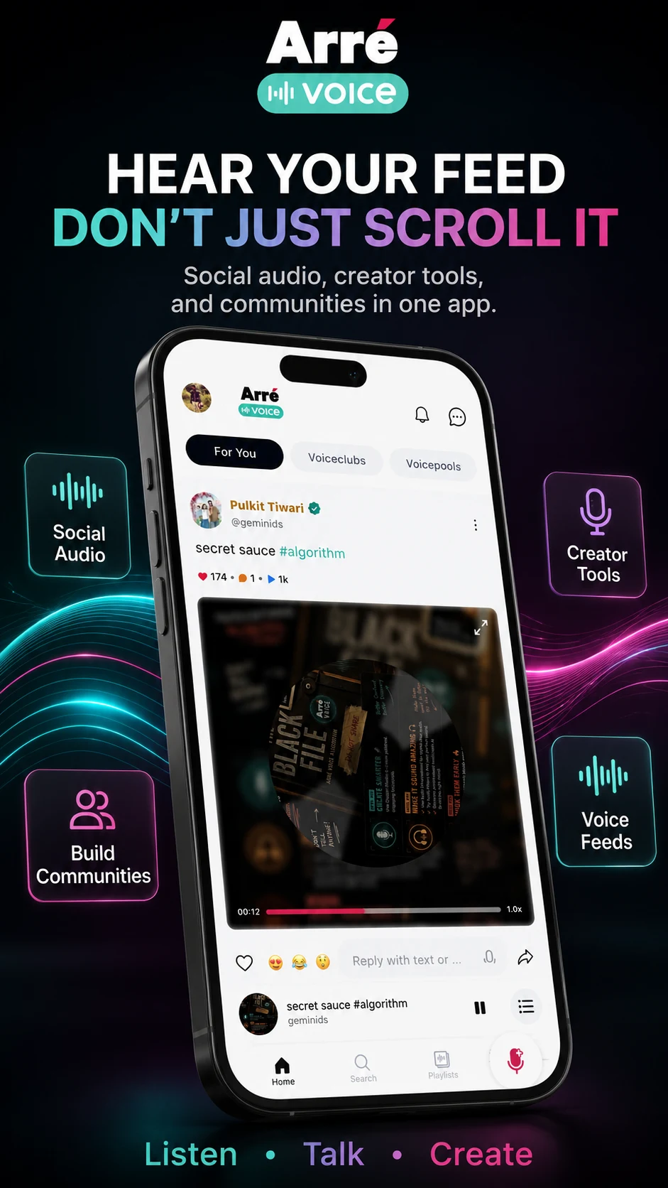 Arré Voice: Audio Stories screenshot