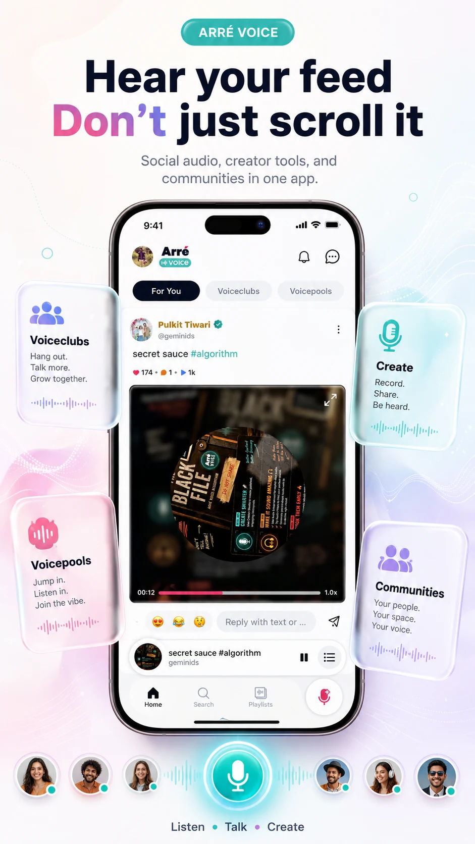 Arré Voice: Audio Stories screenshot