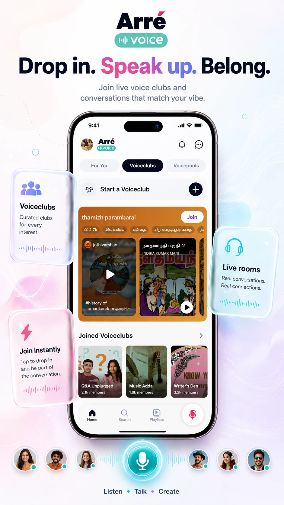 Arré Voice: Audio Stories screenshot
