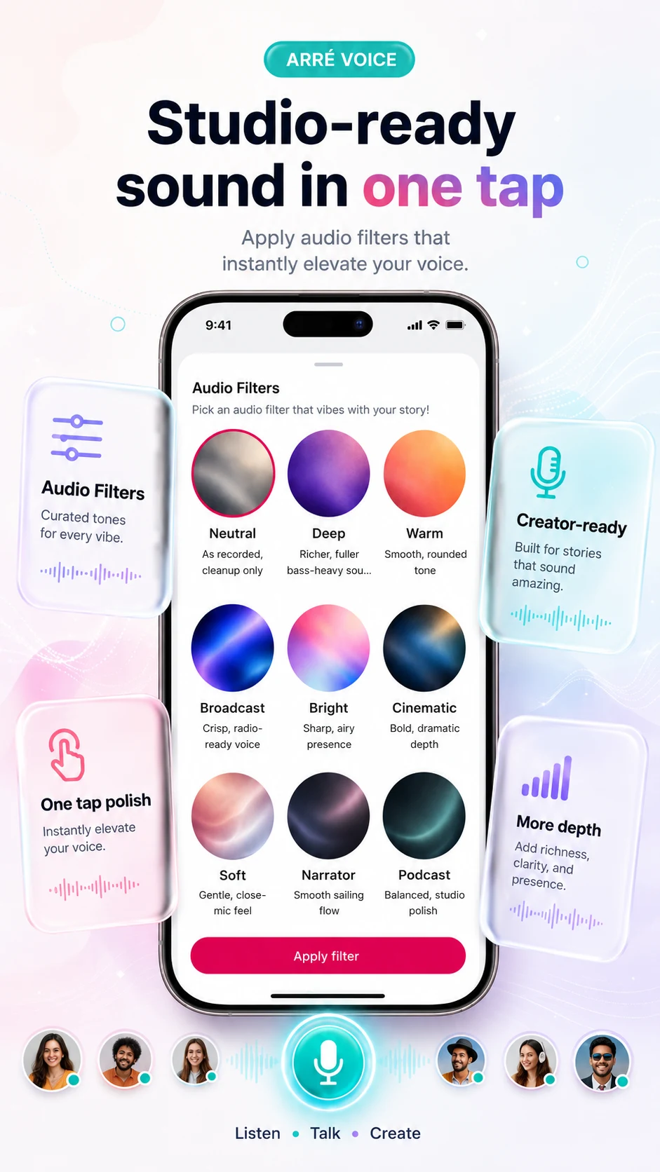 Arré Voice: Audio Stories screenshot